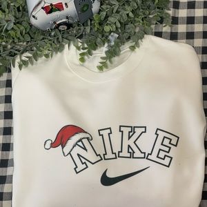 Christmas Nike crewneck